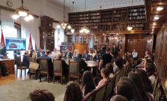 15 September 2022 East Herzegovina primary school students visit the National Assembly House